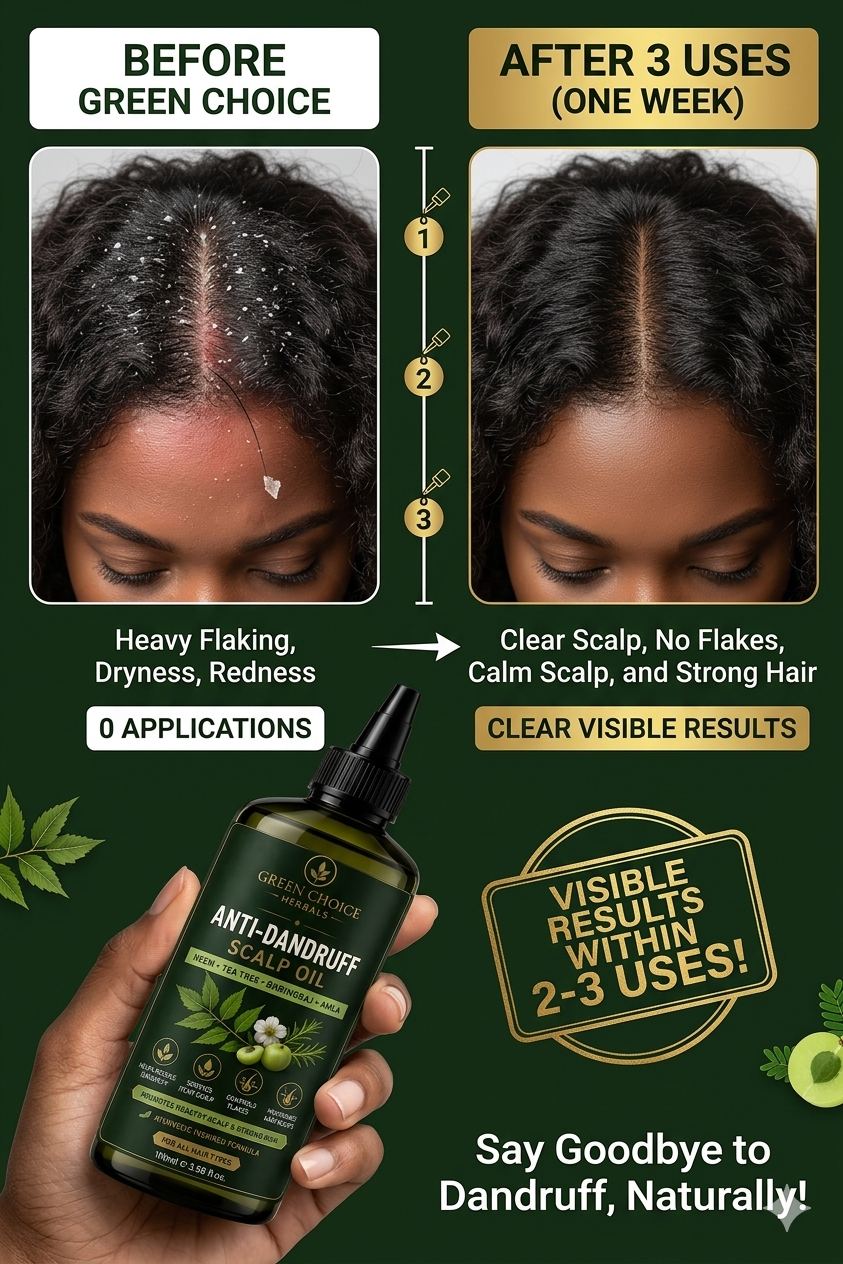 Green Choice Anti-Dandruff Scalp Oil