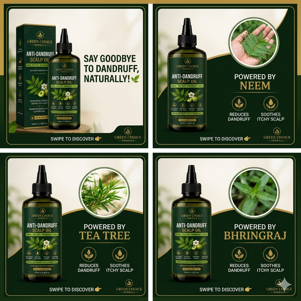 Green Choice Anti-Dandruff Scalp Oil